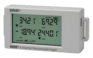 HOBO UX120-014M 4 ch. Thermocouple Temperature Logger 